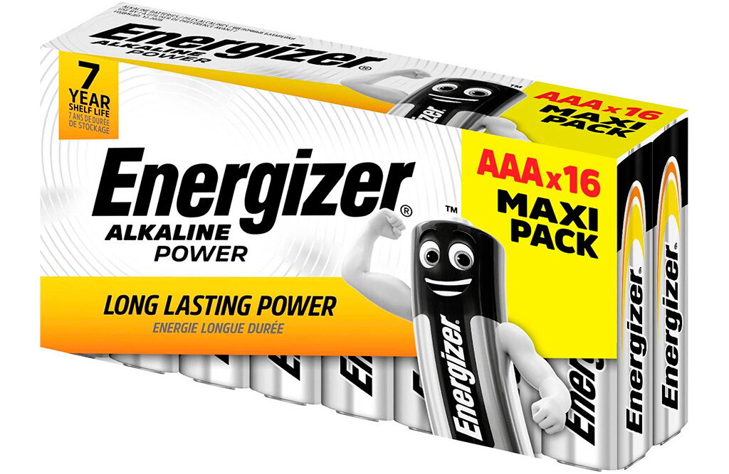 Energizer AAA-Batterien, 16 Stück