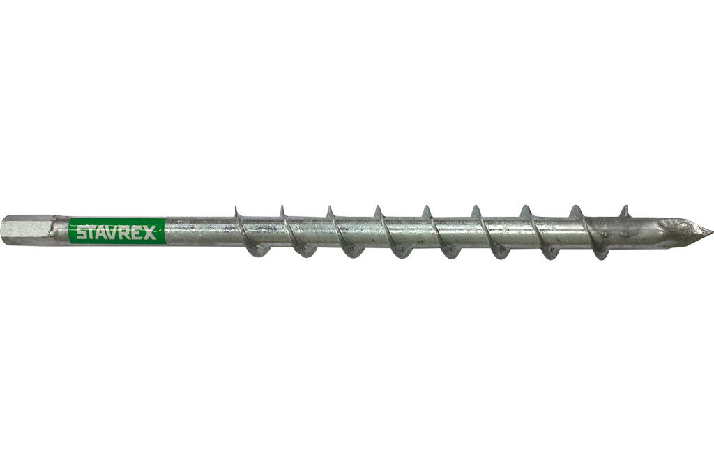 Stavrex Bodenschraube, 595 mm, Ø25 mm