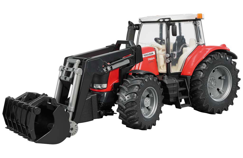 Traktor, Massey Ferguson 7624 mit Frontlader