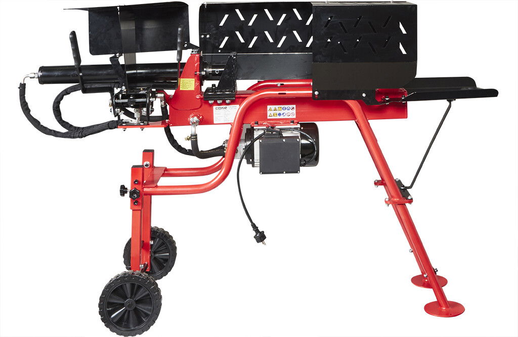 Elektrischer Holzspalter 8 t 230 V, mit Untergestell