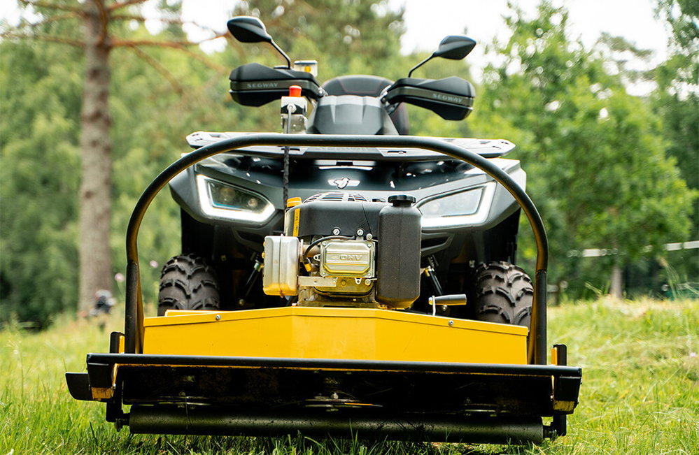 ATV-Frontmäher für Gestrüpp, 120 cm, 10,5 PS | Iron Baltic