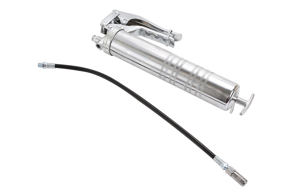 Einhand-Fettpresse mit Schlauch