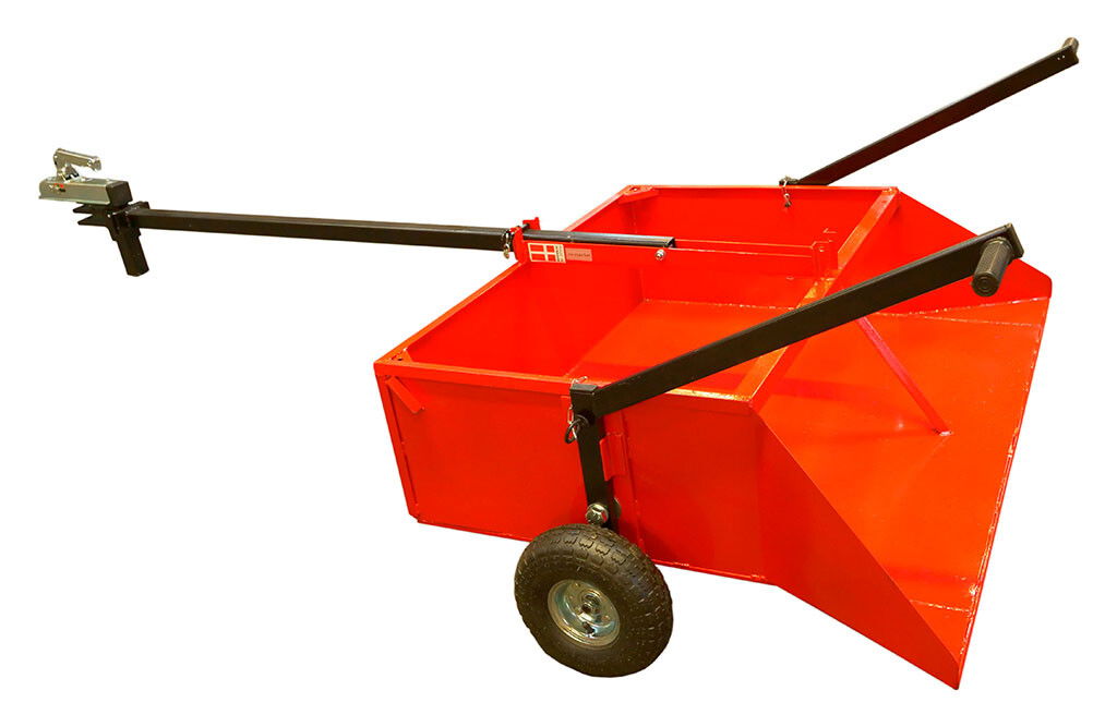 Pferdeäpfelsammler, für Rasentraktor & Quad, mit Kugelkupplung