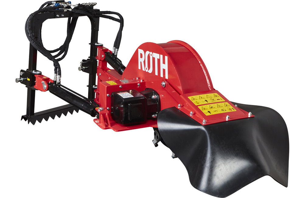 Stubbenfräse Zapfwelle, Baumstumpffräse für Traktor | ROTH