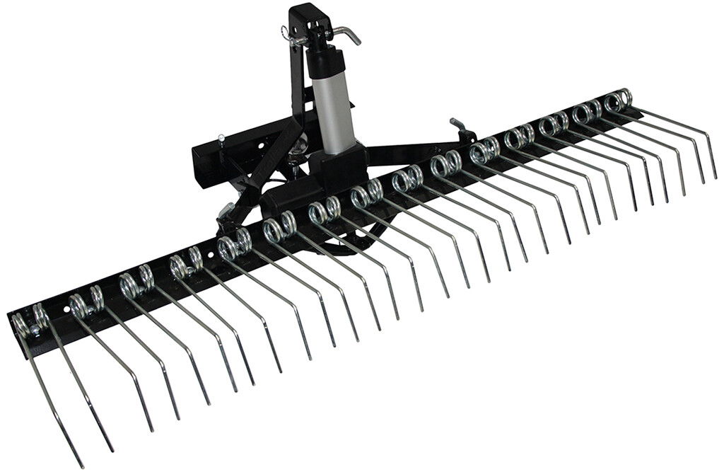 Trolla elektrische Aufnahme mit Rechen, für Rasentraktor & Quad, 120cm