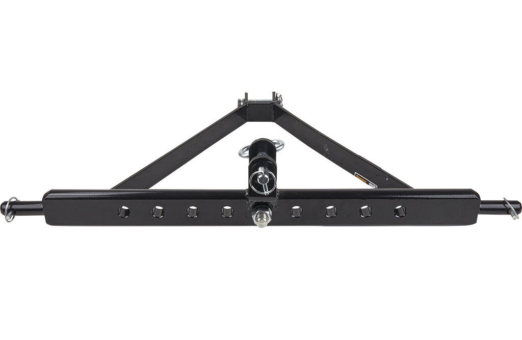 Ackerschienendreieck Kat 2, Kugelkopf- und Zugmaulkupplung