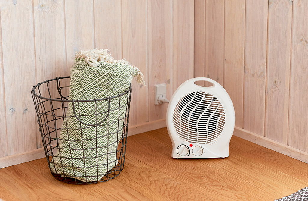 Heizlüfter 1 / 2 kW, 230V