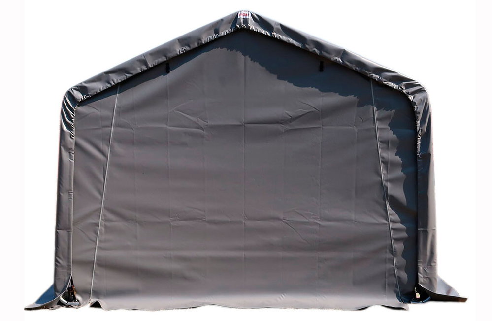 Zeltgarage 8 x 3,66 x 2,72 m, Garagenzelt mit PVC-Plane