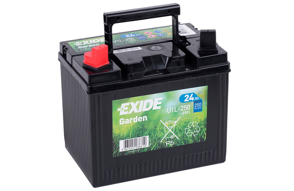 Batterie für Rasentraktor, 12V 24 Ah (1)