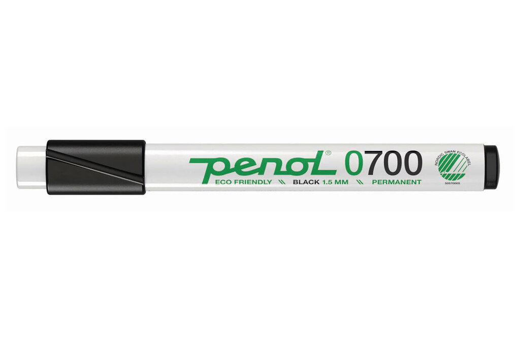 Penol-Marker, schwarz – 10 Stück