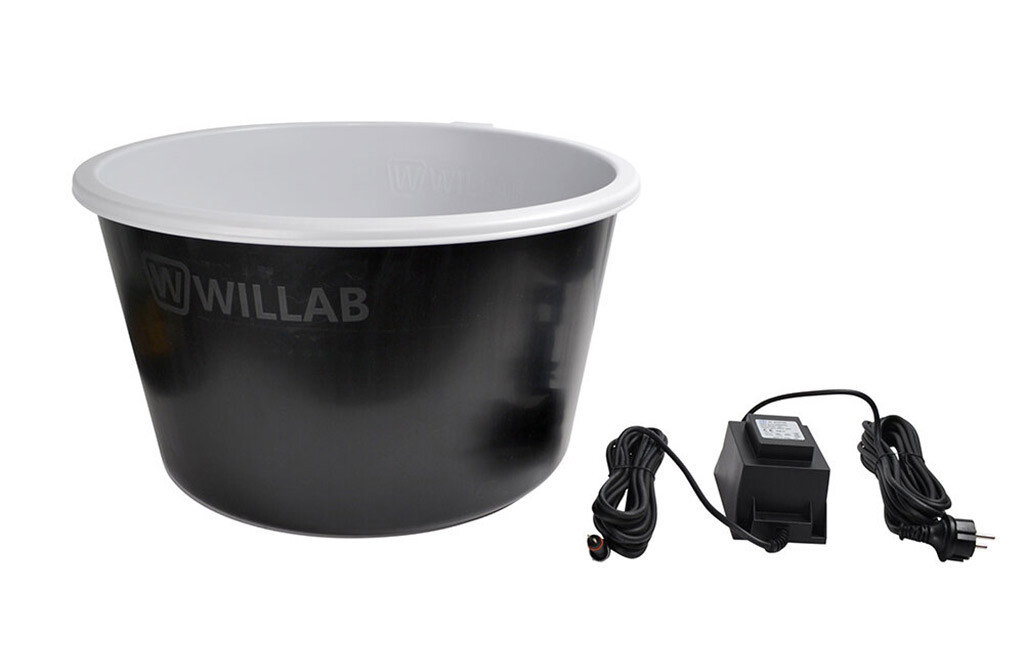 Weidetränke frostsicher rund 45 Liter, mit Thermostat | Willab
