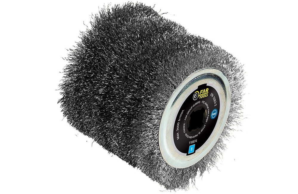 Rotorbürste, Metall