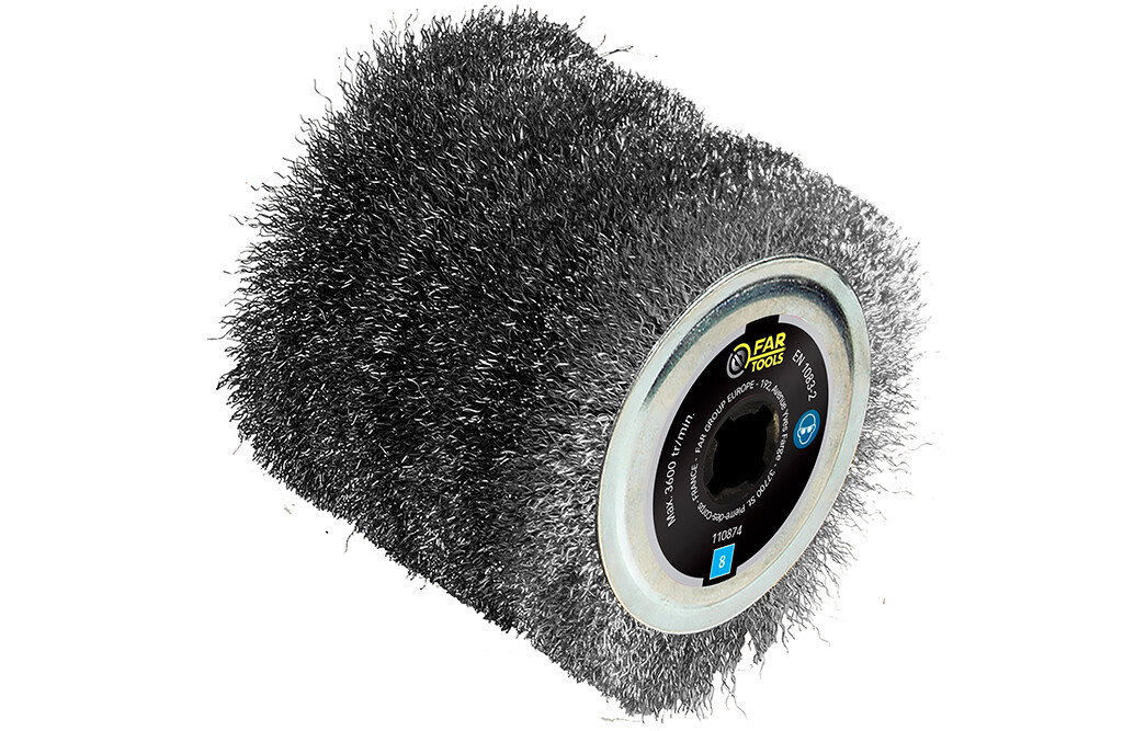 Rotorbürste, Metall
