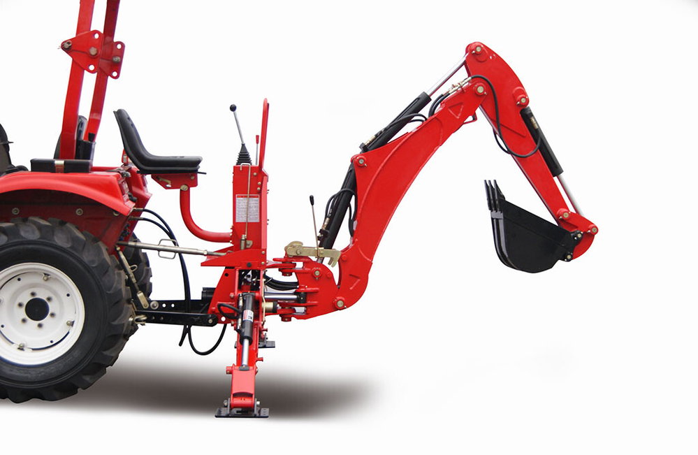 Heckbagger für Traktoren hydraulisch, 3-Punkt-Aufhängung