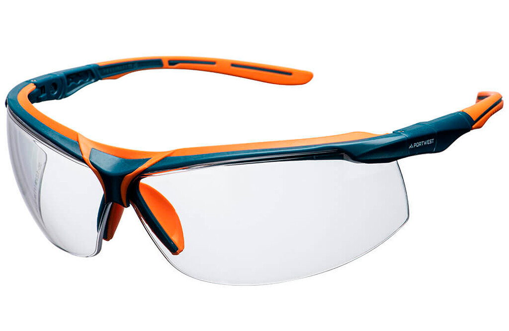 Schutzbrille mit klaren Gläsern, Mega KN
