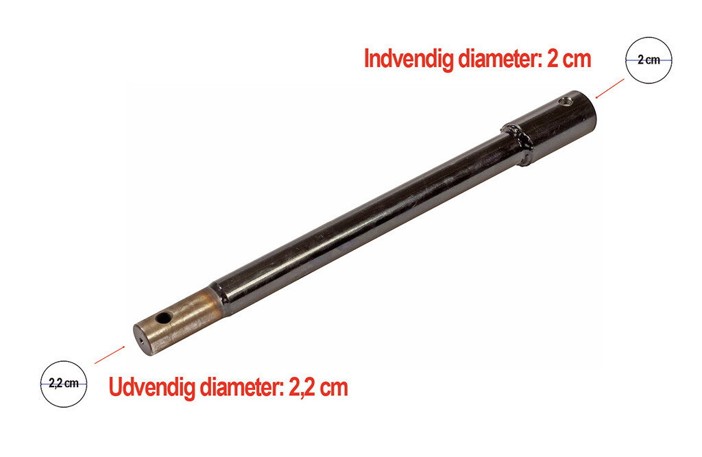 Verlängerung für Erdbohrer, 50 cm