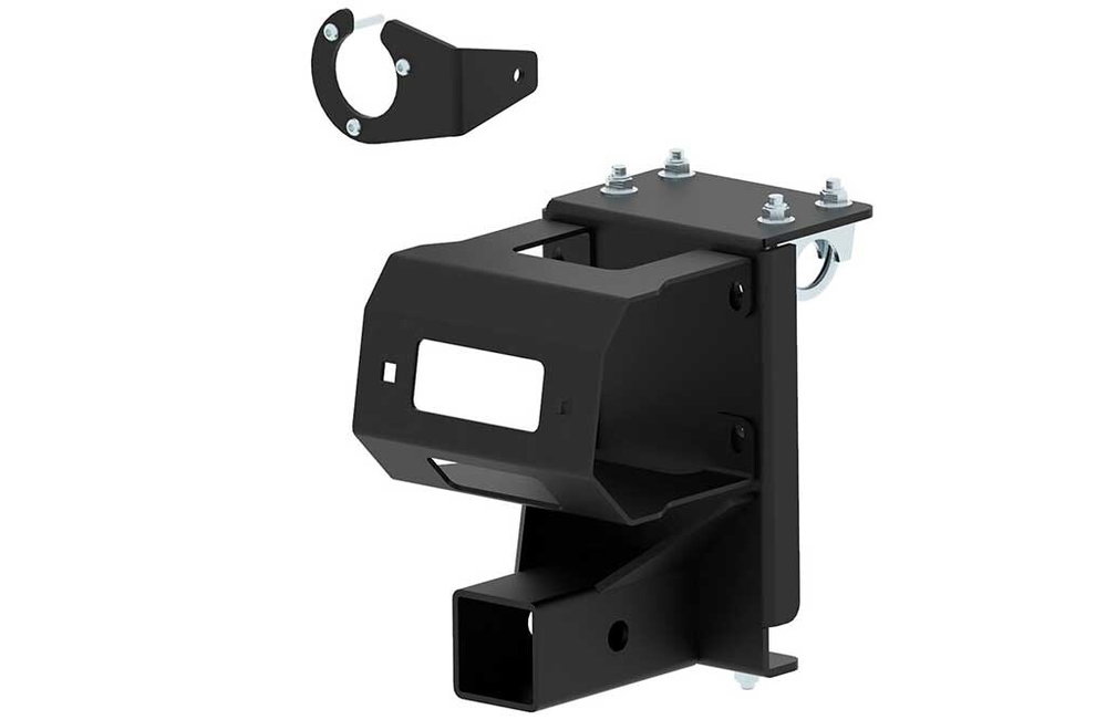 Elektrische Windenhalterung für Polaris Sportsman und Touring Ø50 mm Kugel