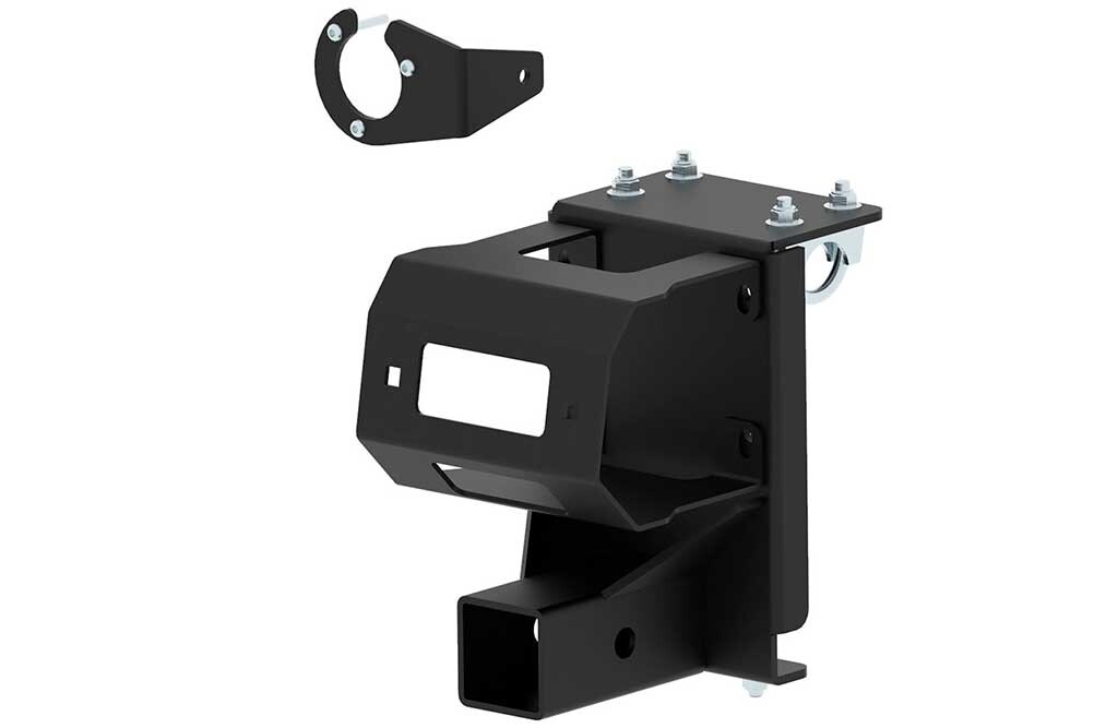 Elektrische Windenhalterung für Polaris Sportsman und Touring Ø50 mm Kugel