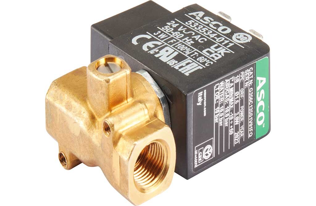 Asco-Magnetventil mit Stecker