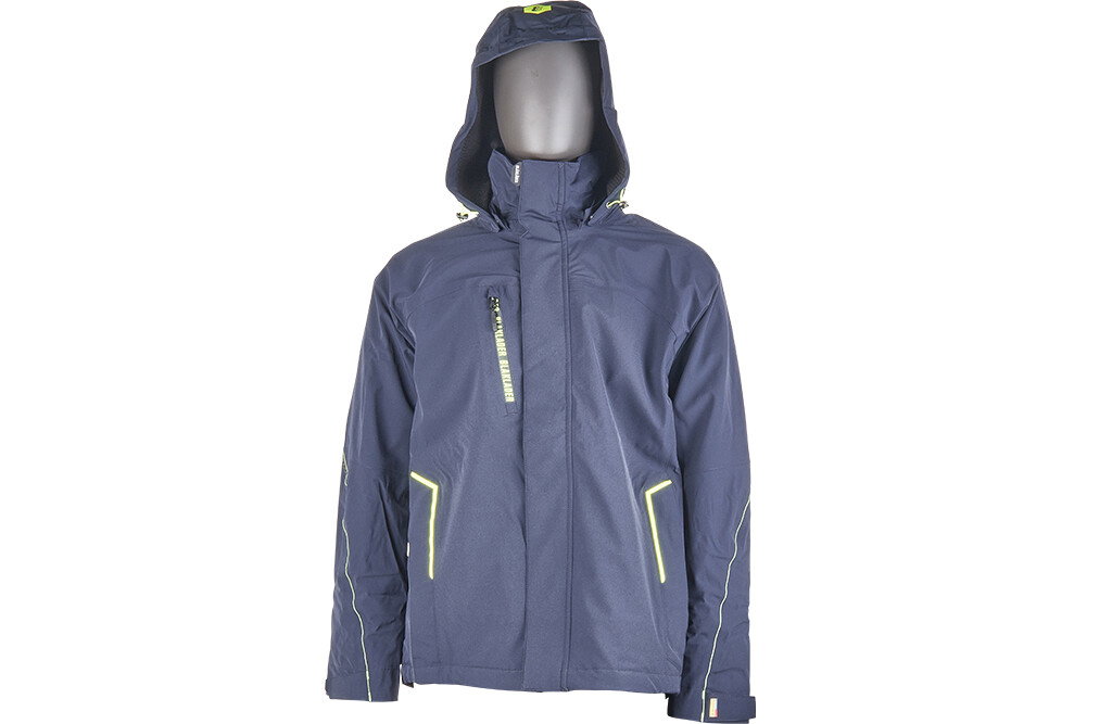 Blåkläder Winterjacke mit Stretch, blau-hohe Sichtbarkeit, Größe 3XL