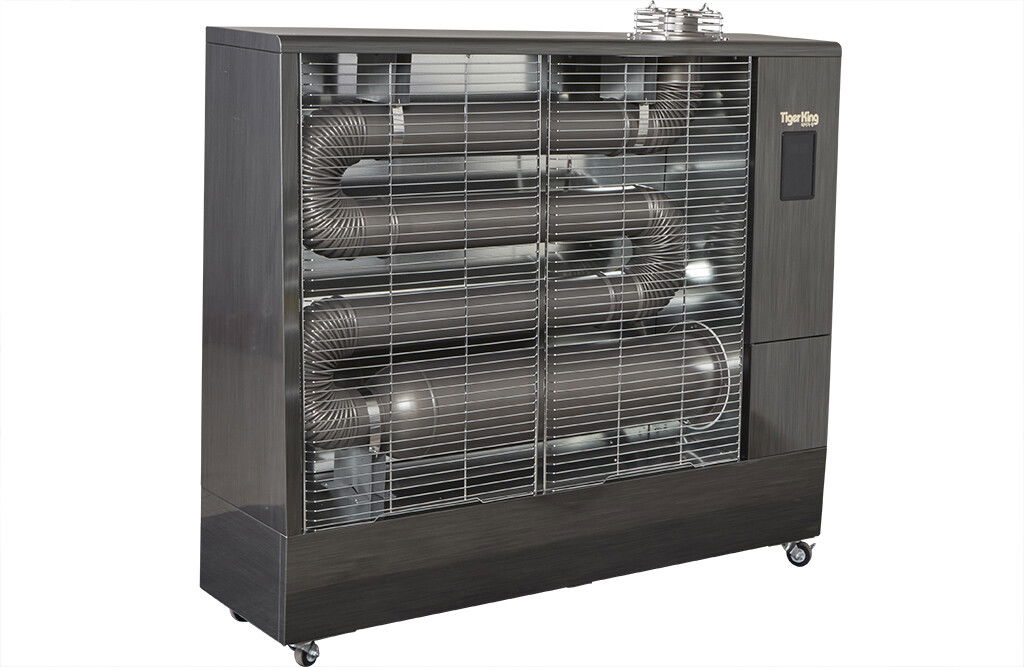 Diesel Infrarotheizung 17,5 kW, für bis zu 1.600 m³, LED-Touch-Display