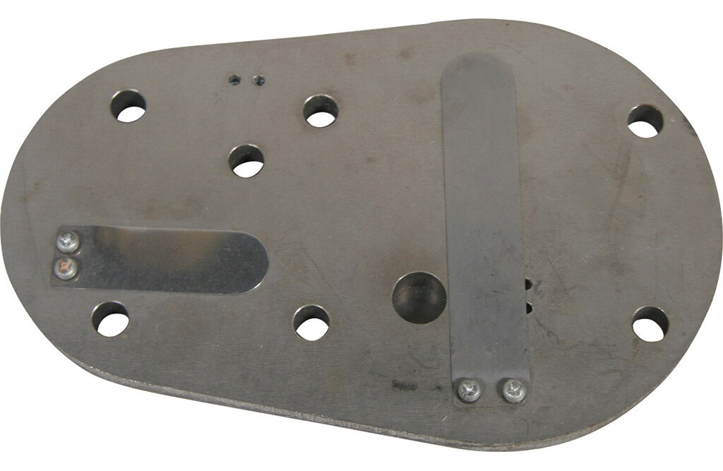 Ventilplatte, komplett