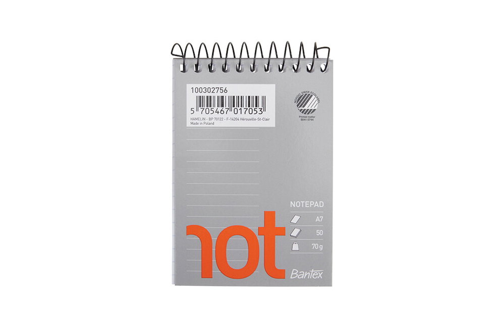 Notizblock, A7, liniert 