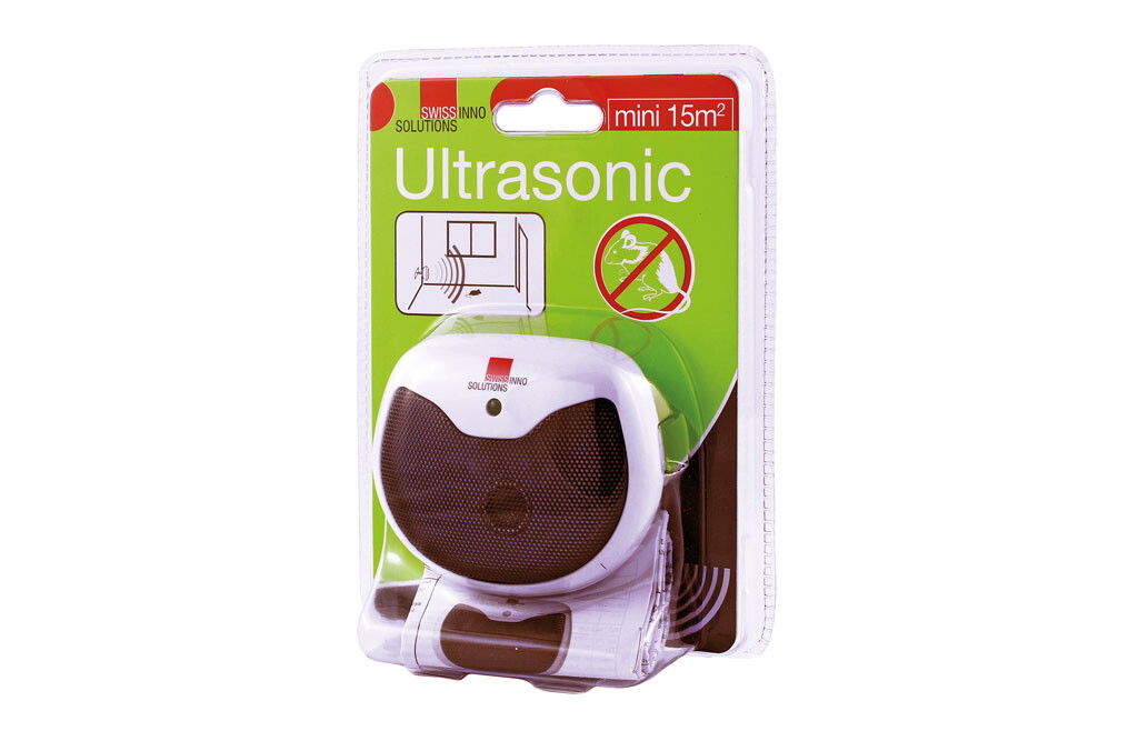 SWISSINNO Ultraschall Tiervertreiber Ultrasonic mini, 15 m²