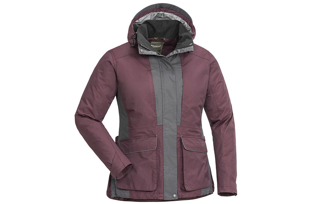 Pinewood Hundesportjacke, Damen, Pflaume, Dog Sports 2.0 - XS