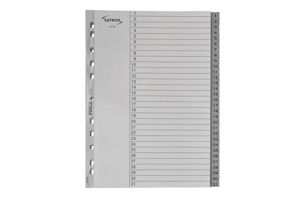 Trennblätter, 1 - 10