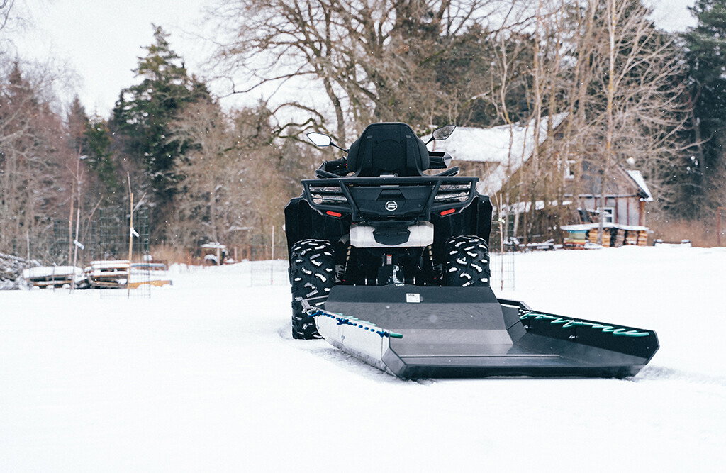 Transportschlitten für Quad & ATV, 290x120x20cm