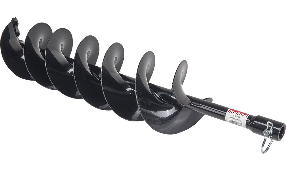 Bohraufsatz Ø15cm für Makita Erdbohrer, 80cm Länge