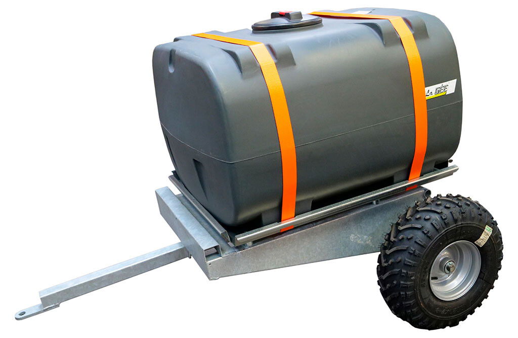 Wasserwagen für Rasentraktor Quad und ATV, 400 Liter