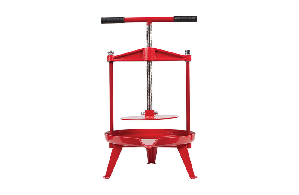 Manuelle Obstpresse 9 Liter, Fruchtpresse Edelstahl