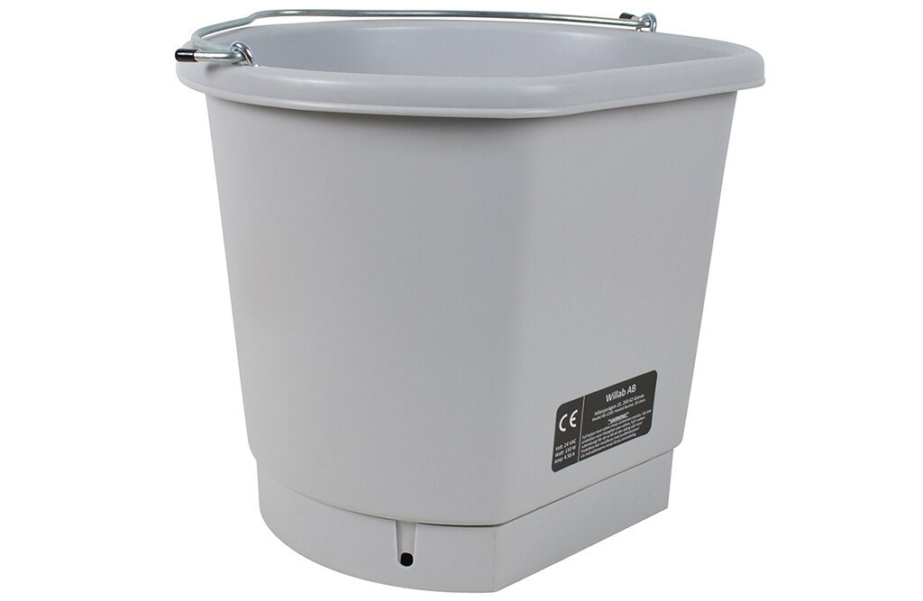 Wassereimer Pferd frostsicher 20 Liter, mit Thermostat | Willab
