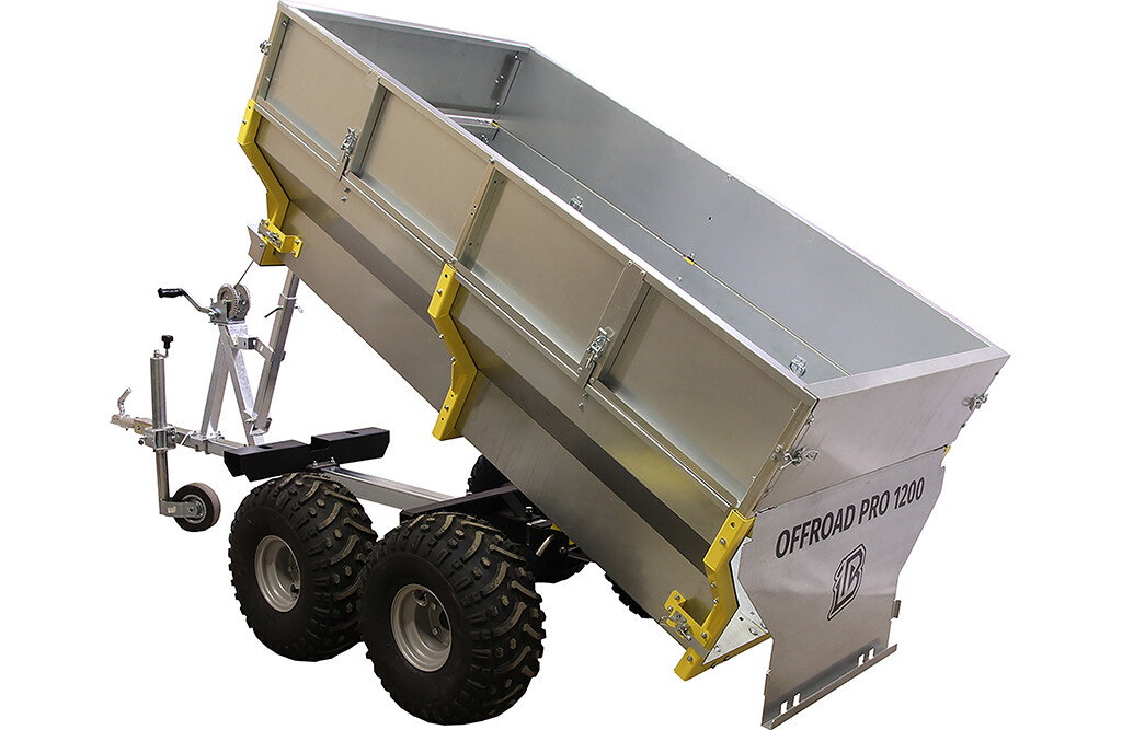 Rückewagen IB1200, mit Kugelkupplung, 1200 kg