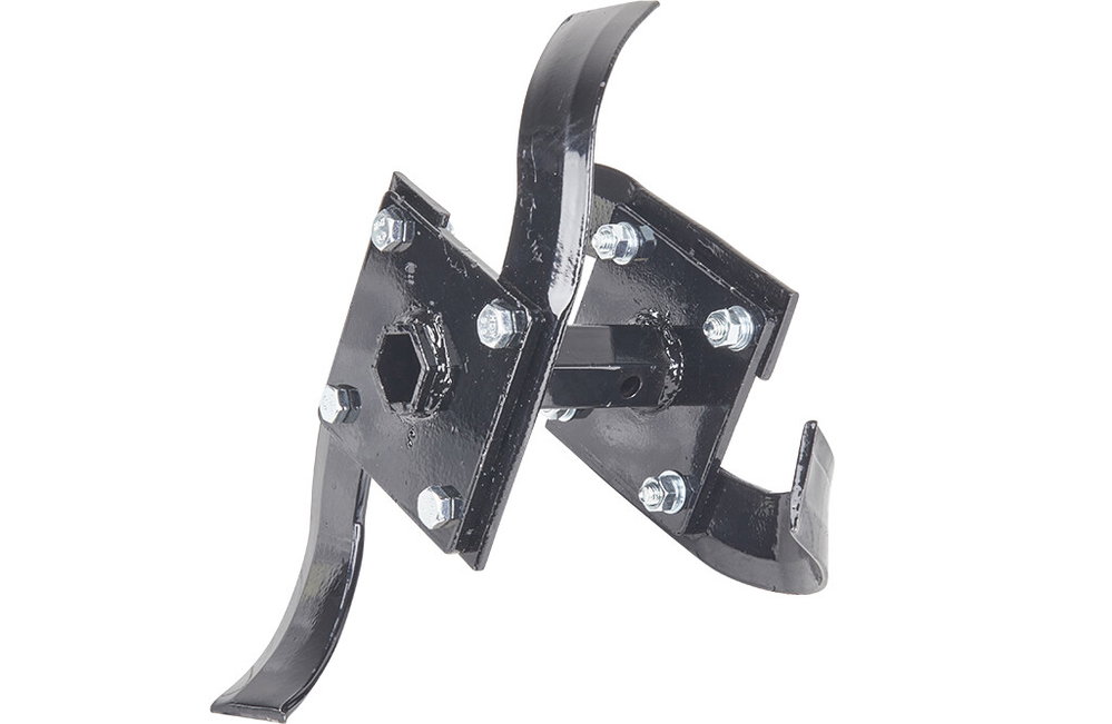 Messer mit Halterung, rechts