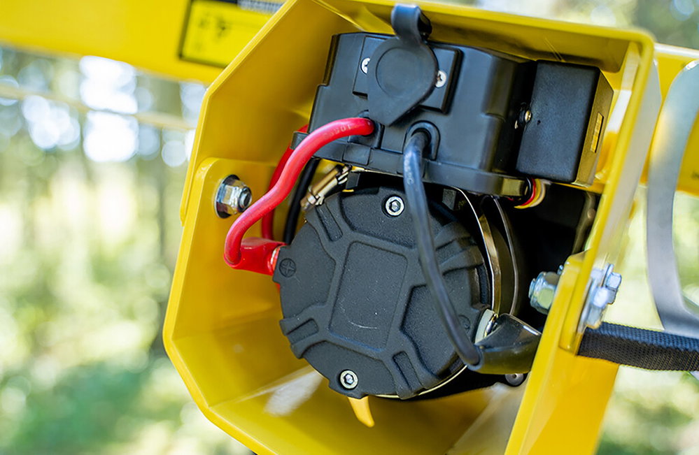 Elektrische Winde 12V für ATV & Quad, mit Fernbedienung