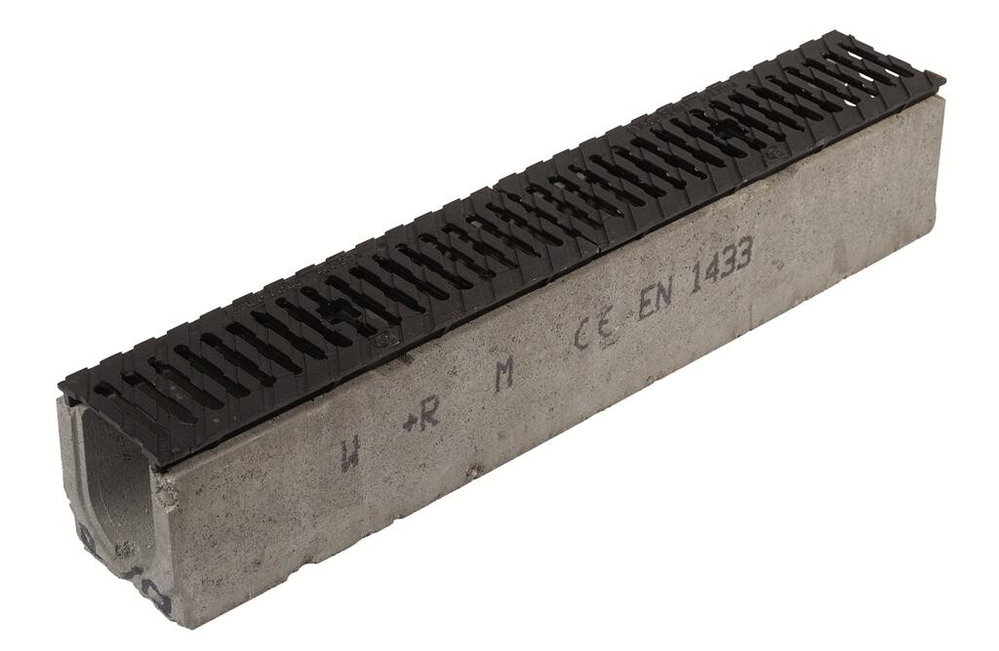 Entwässerungsrinne, Beton