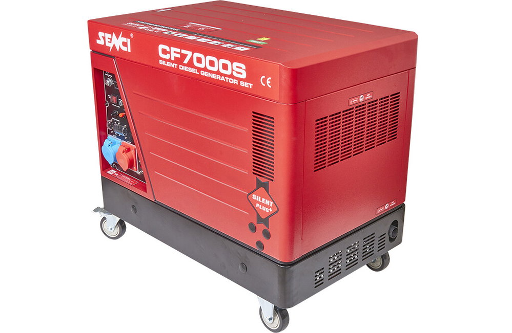 Senci CF7000S Diesel-Stromerzeuger, 7 kW bei 400V