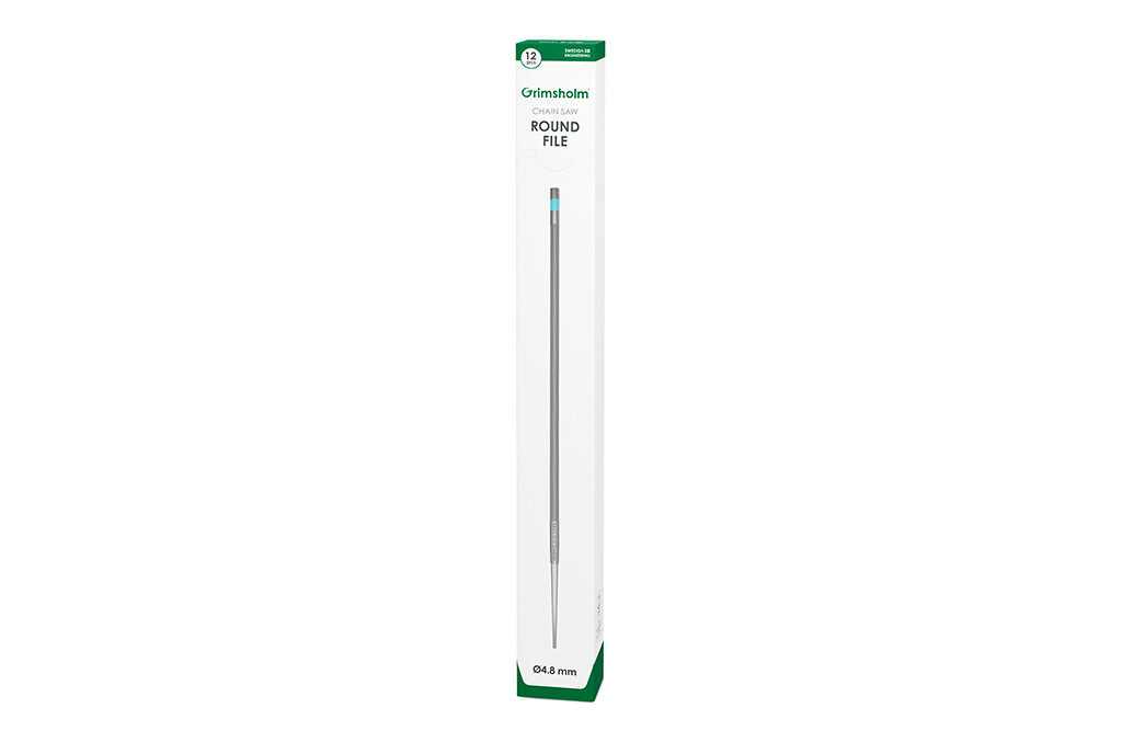 Grimsholm Premium Cut Rundfeile 4,8 mm - 12 Stück