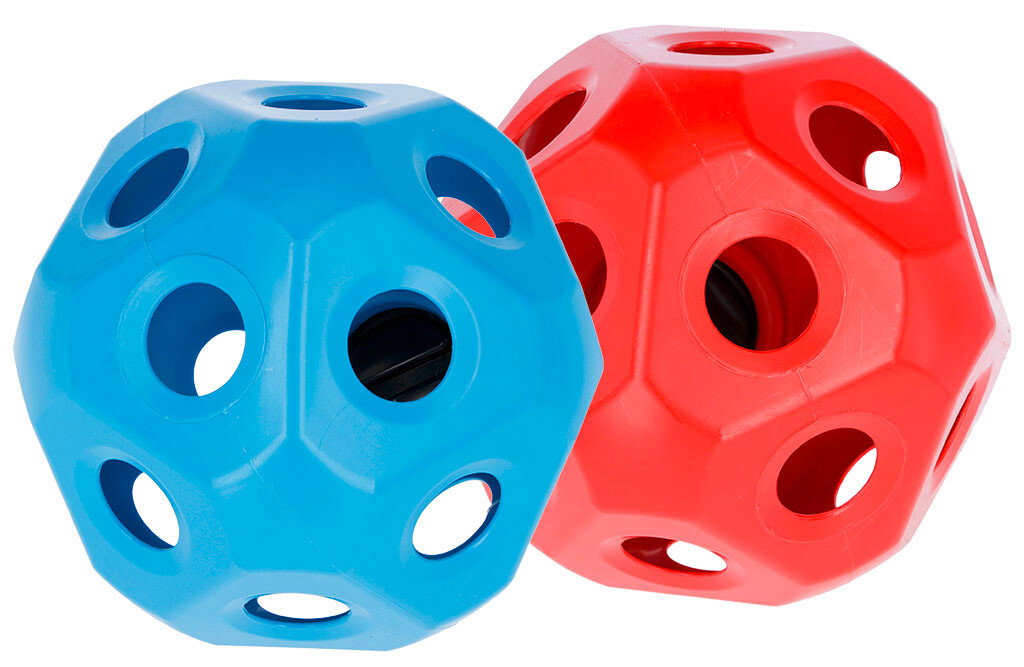 Futterspielball, rot
