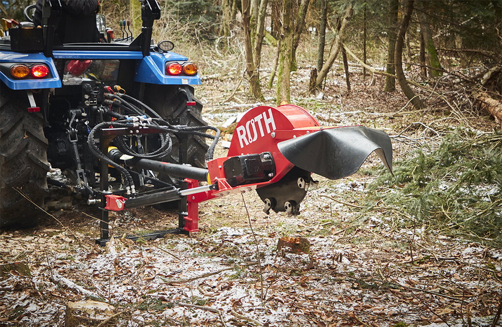 Stubbenfräse Zapfwelle, Baumstumpffräse für Traktor | ROTH