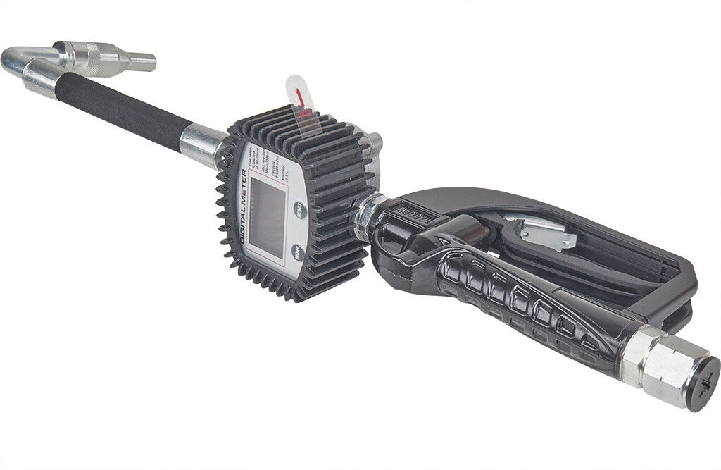 Ölzapfpistole, Handdurchlaufzähler mit Digitalanzeige