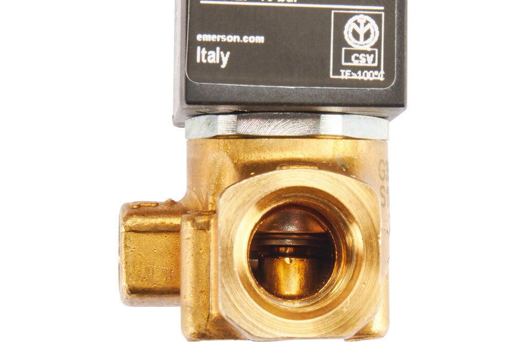Asco-Magnetventil mit Stecker