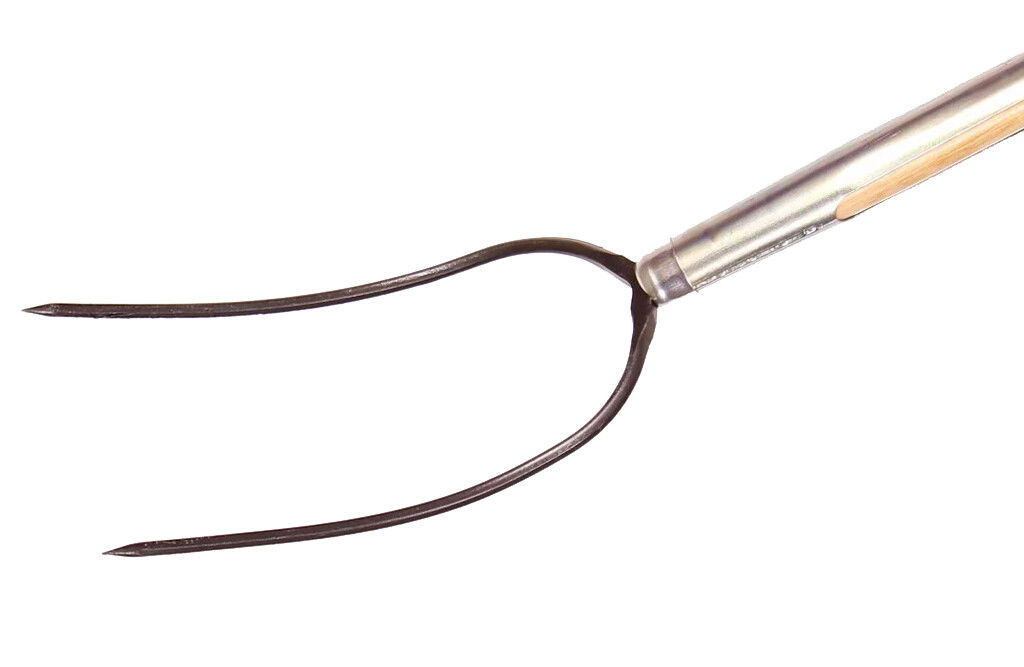 Heugabel mit langen Zinken