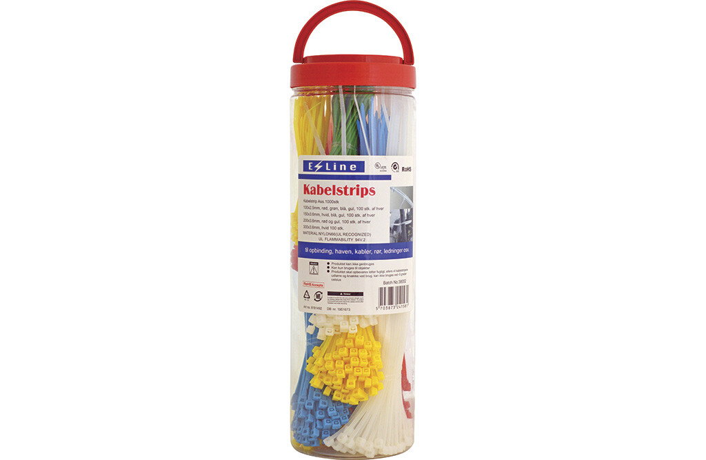 C FASCETTA NYLON PA66 3,6X200MM NATURALE 100 PZ
