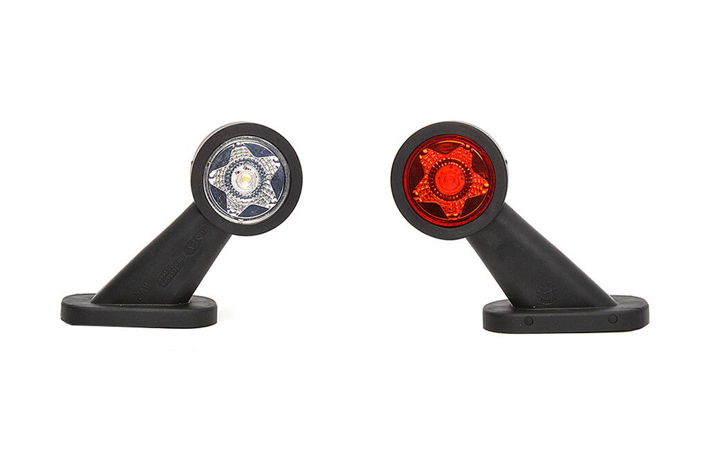 LED-Umrissleuchte 12V/24V, Seite wählbar