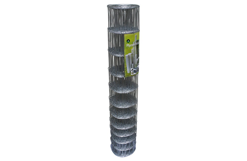 Knotengeflecht Wildzaun Rolle, 120 cm Höhe, 30 Meter Länge
