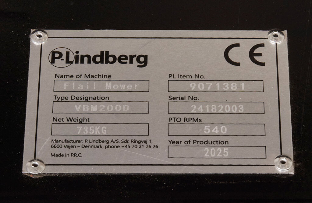 AHEAD Böschungsmulcher 200cm VBM200-DM mit Ausleger, ab 80 PS